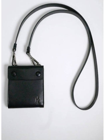 METAL MONOGRAM LEATHER STRAP bag - NEIL BARRETT - BALAAN 1