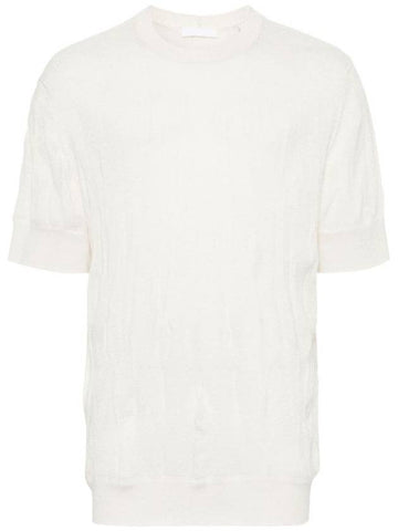 Crinkle Wool T-Shirt O02HM701 - HELMUT LANG - BALAAN 1