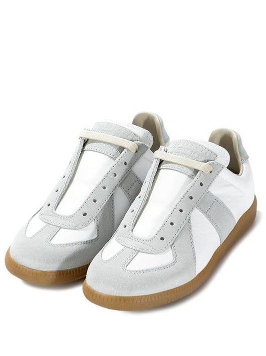 Replica Calfskin Low Top Sneakers White - MAISON MARGIELA - BALAAN 2