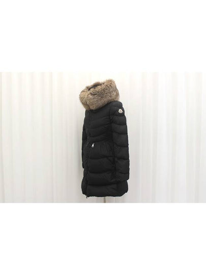 Myrielon fur women s long padding black size 00 - MONCLER - BALAAN 2