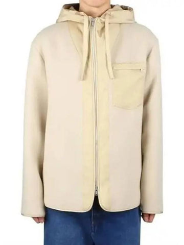 Pocket wool hooded jacket 271252 - JIL SANDER - BALAAN 1