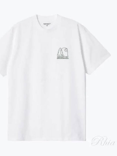 Groundworks Short Sleeve T-Shirt White - CARHARTT WIP - BALAAN 2