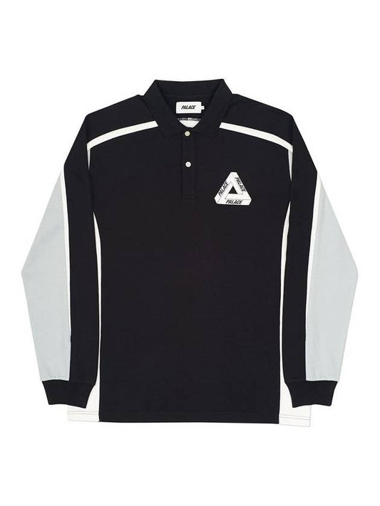 Yaman 220 LS Polo T shirt Black - PALACE - BALAAN 1