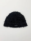 City Hairy Knit Beanie Black - KOOKEESEE - BALAAN 2