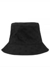 All-Over Mini Triomphe Embroidery Bucket Hat Black - CELINE - BALAAN 2