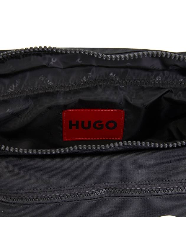 Logo Print Belt Bag Black - HUGO BOSS - BALAAN 8