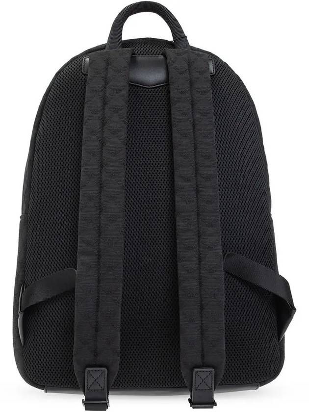 Logo Nylon Backpack Black - EMPORIO ARMANI - BALAAN 4