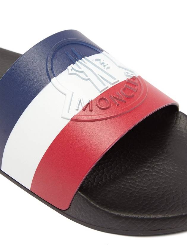 Basil logo embossed sandal slippers 1013800 01A49 - MONCLER - BALAAN 7