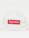 patch logo waxed ripstop camp cap FW24H16 WHITE - SUPREME - BALAAN 2