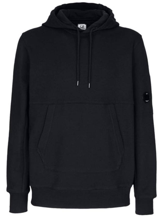 Lens Waffen Sweatshirt Hood Black - CP COMPANY - BALAAN 2