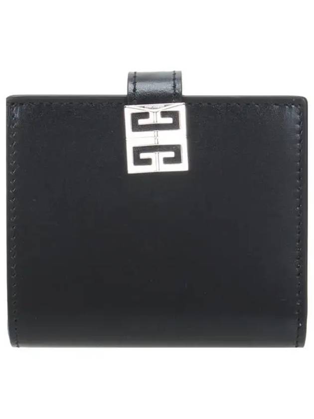 4G Metal Logo Small Half Wallet Black - GIVENCHY - BALAAN 2