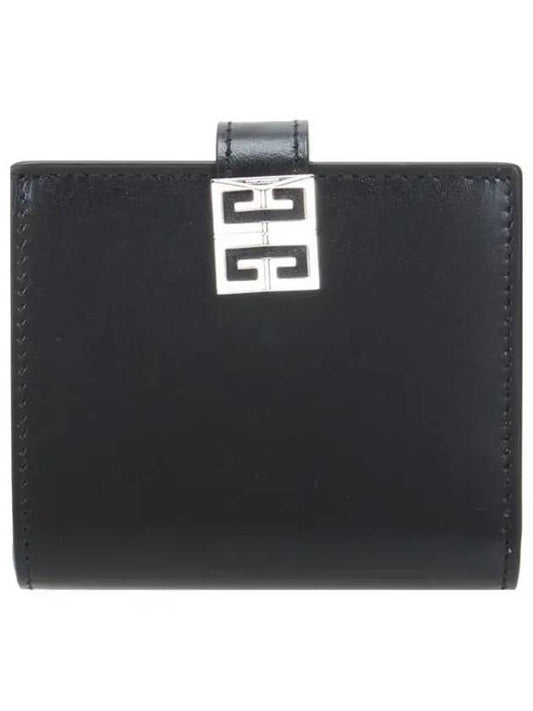 4G Metal Logo Small Half Wallet Black - GIVENCHY - BALAAN 2