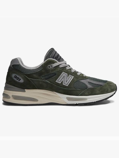 991V2 Low Top Sneakers Kombu Green - NEW BALANCE - BALAAN 2