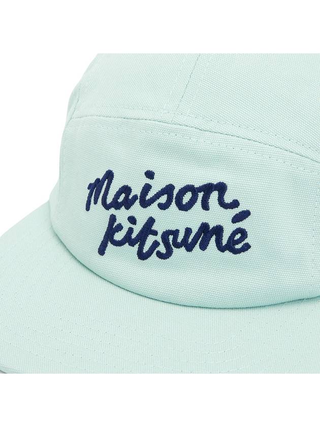 Handwriting Logo Snapback Blue - MAISON KITSUNE - BALAAN 6