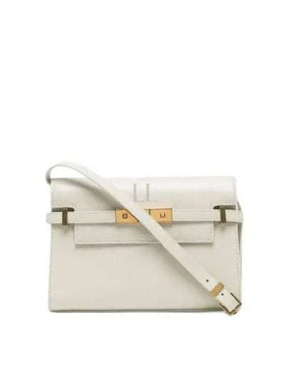 Manhattan Small Shoulder Bag Blanc Vintage - SAINT LAURENT - BALAAN 2