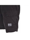 12Th Anniversary Logo Pocket Shorts Black - CP COMPANY - BALAAN 5