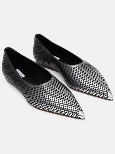 Mesh Flats in Dégradé Mesh Calfskin - ALAIA - BALAAN 2