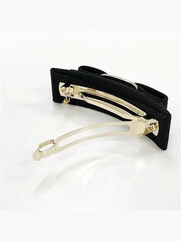 Vara Bow Hair Clip Black - SALVATORE FERRAGAMO - BALAAN 5