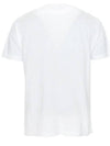 Men's Logo Short Sleeve T-Shirt White - STONE ISLAND - BALAAN 4