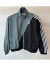 Adicolor Sliced Trefoil Zip-Up Jacket Blue Black - ADIDAS - BALAAN 2