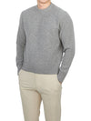 Arm Band Merino Wool Pique Knit Top Grey - THOM BROWNE - BALAAN 5