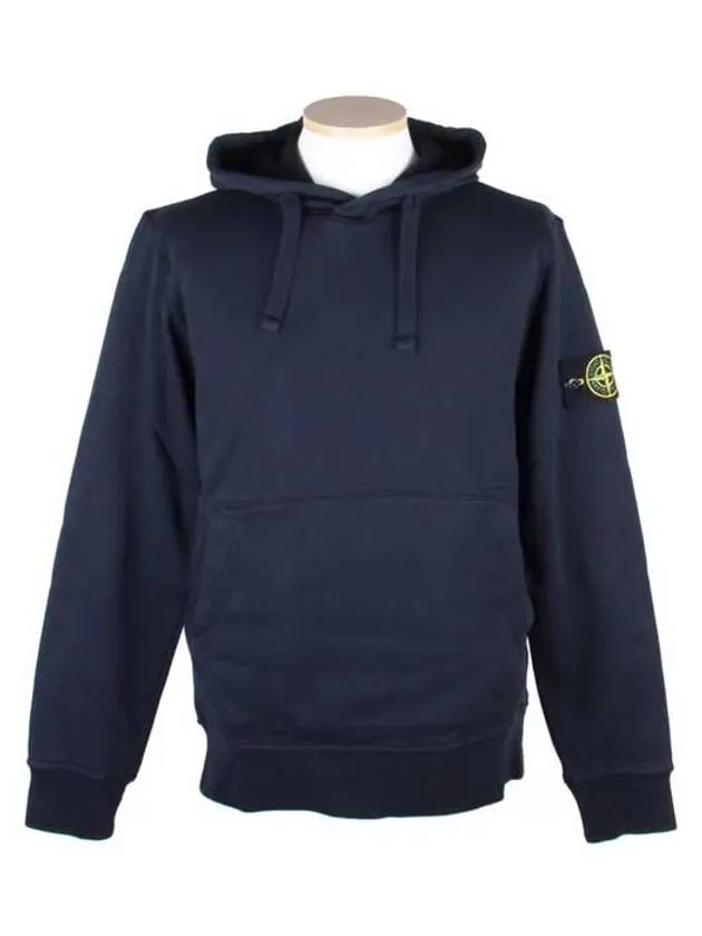 Wappen Patch Hoodie Dark Navy - STONE ISLAND - BALAAN 2