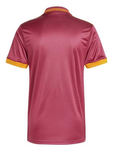 Roma Bring Black Short Sleeve T-Shirt Legacy Burgundy - ADIDAS - BALAAN 1