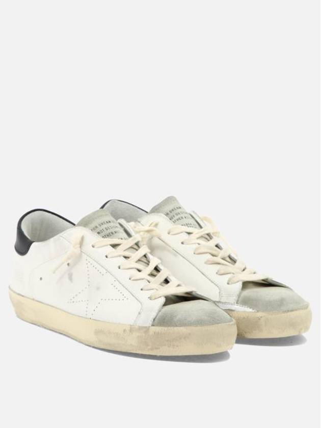 Superstar Black Tab Low Top Sneakers White - GOLDEN GOOSE - BALAAN 4