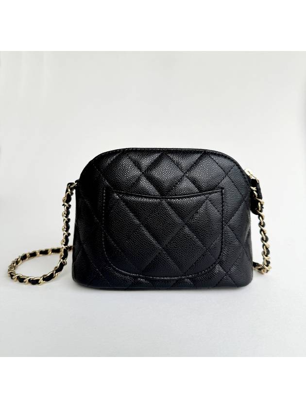 CC Logo Mini Pouch Cross Bag Black - CHANEL - BALAAN 8