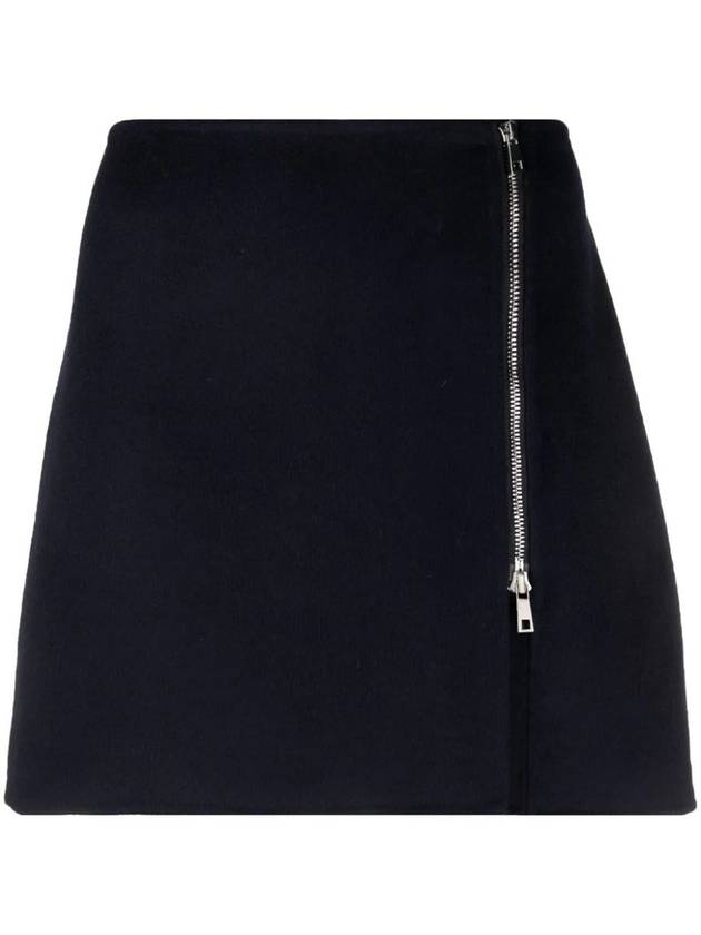 P.A.R.O.S.H. A-Line Side Zip-Fastening Miniskirt - P.A.R.O.S.H. - BALAAN 1