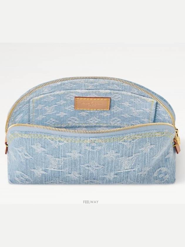 Pochette Cosmetic Monogram Pouch Bag Sky Blue - LOUIS VUITTON - BALAAN 3