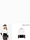 V-collar block sweater-HB4WSW001WH - HOLIC&PLAY - BALAAN 6