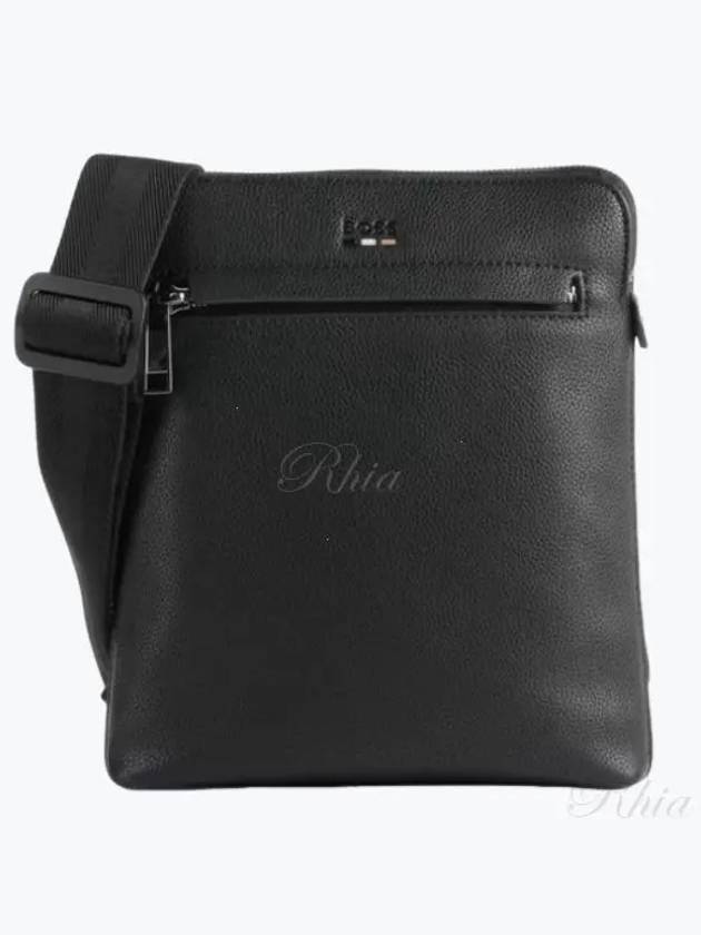 Debossed Logo Messenger Bag Black - HUGO BOSS - BALAAN 2