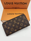 Monogram Canvas Zippy Long Wallet Brown Red - LOUIS VUITTON - BALAAN 4