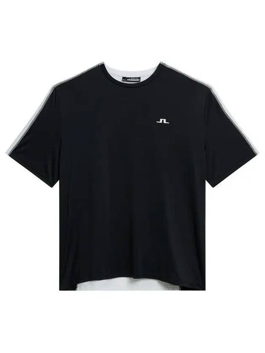 Ryder Short Sleeve T-Shirt Black - J.LINDEBERG - BALAAN 2