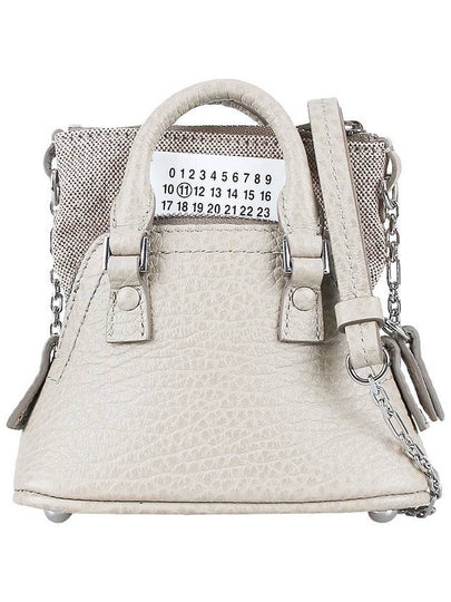 5AC Classic Baby Shoulder Bag Beige - MAISON MARGIELA - BALAAN 2