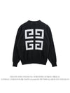 logo 4G knit sweatshirt black - GIVENCHY - BALAAN 3