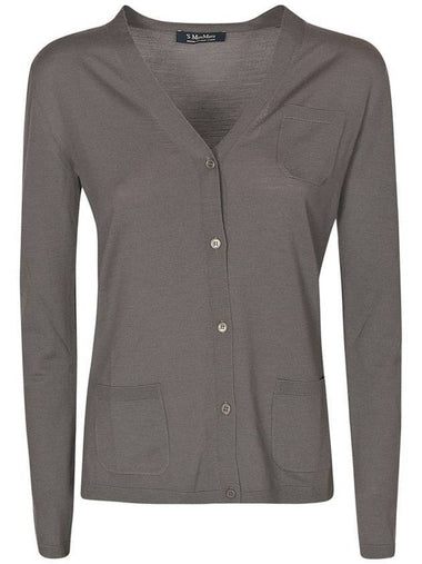 Women's Erice Cardigan Grey - MAX MARA - BALAAN 1