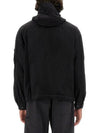 Taylon-L Half Zipped Hoodie Black - CP COMPANY - BALAAN 4