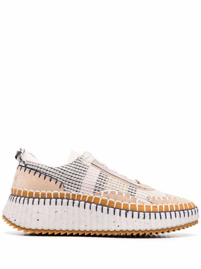 Nama Low Top Sneakers Biscotti Beige - CHLOE - BALAAN 2