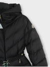 Bros belted padding black - MONCLER - BALAAN 5