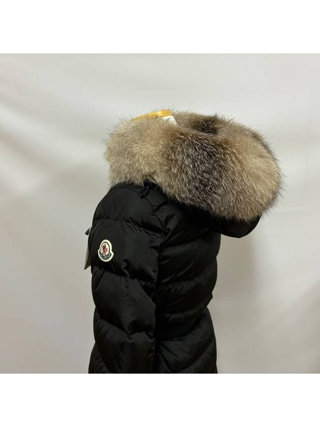 Khloe Long Down Jacket Black - MONCLER - BALAAN 5