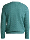 Embroidery Logo Pony Knit Top Green - POLO RALPH LAUREN - BALAAN 4