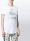 Women's Koldi Logo Short Sleeve T Shirt White - ISABEL MARANT - BALAAN 6