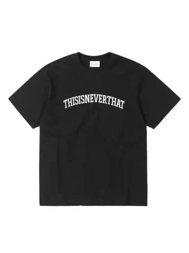 Arch logo short sleeve t shirt black - THISISNEVERTHAT - BALAAN 1