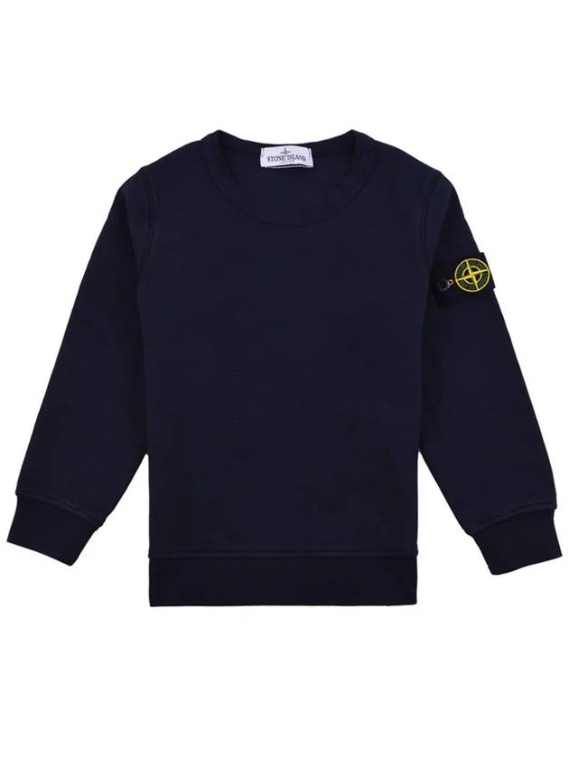 Kids Junior Knit Sweatshirt 781661340 V0020 NAVY BLUE - STONE ISLAND - BALAAN 3