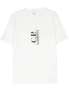 30/1 Jersey British Sailor Short Sleeve T-Shirt White - CP COMPANY - BALAAN 3