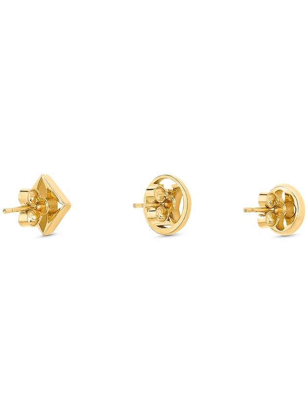 Crazy In Lock Earrings Set Gold - LOUIS VUITTON - BALAAN 3