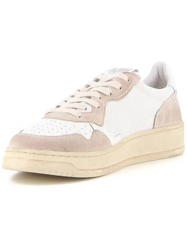 Medalist Low Top Sneakers White Beige - AUTRY - BALAAN 5