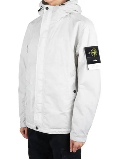 Crinkle Reps R NY Hooded Jacket Sky Blue - STONE ISLAND - BALAAN 2